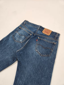 Vintage 1990's LEVI Button Fly Denim Jeans Sz. 34 x34