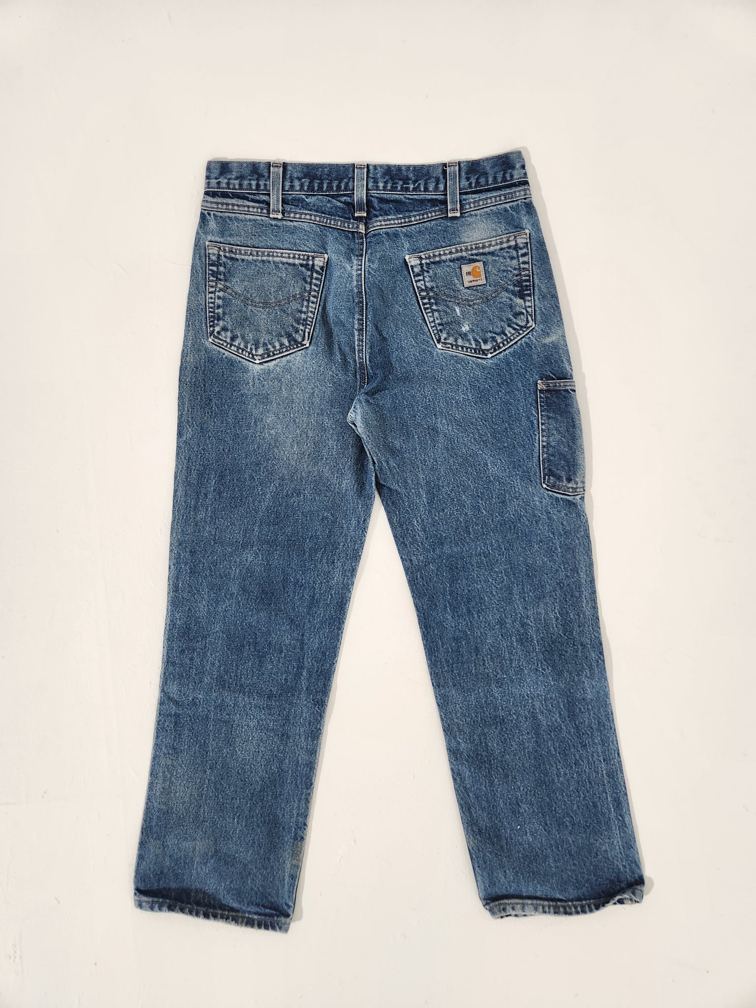 00s Carhartt Womens Jeans Blue 28x30 – PopeVintage