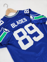 Vintage 1990's Logo Athletic NFL Seattle Seahawks Blades #89 Jersey Sz. Youth L
