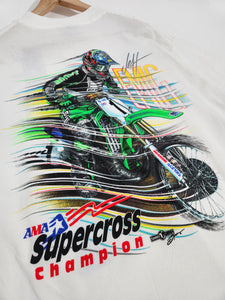 Vintage 1990's Jeff Emig AMA SuperCross Champions Sz. XL