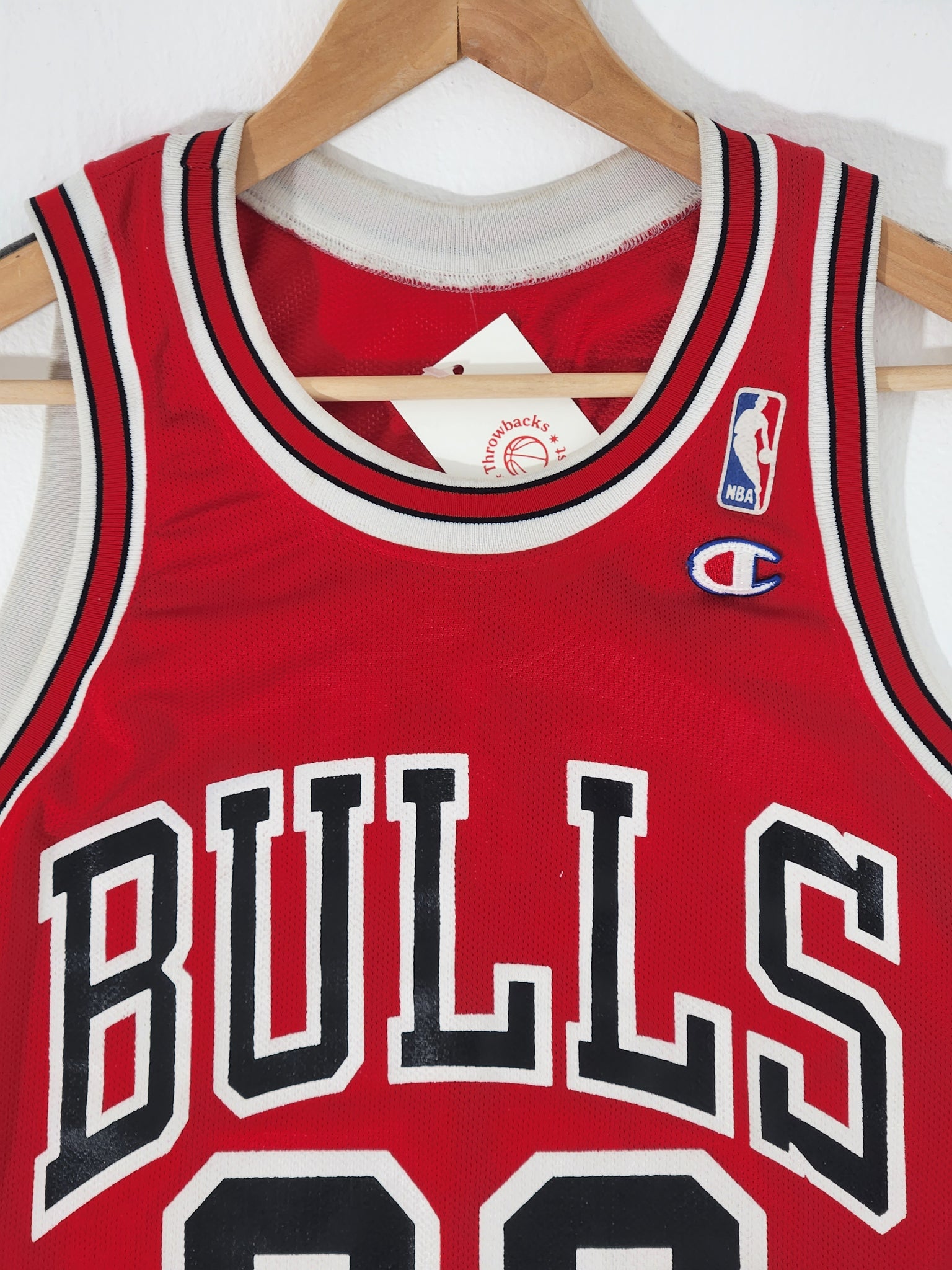 Vintage Men's CHAMPION Michael Jordan Chicago Bulls #23 Basketball Jersey  Sz 36