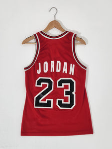 Vintage 1990's CHAMPION Chicago Bulls Michael Jordan #23 Jersey Sz. S (36)