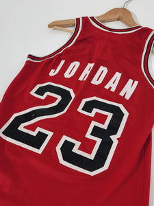 Vintage 1990s Michael Jordan #23 Black Baseball Jersey Sz. Youth XL