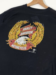 Vintage 1980's Harley Davidson Motorcycles 1987 T-Shirt Sz. XL