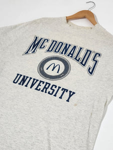 Vintage 1990's McDonald University T-Shirt Sz. L