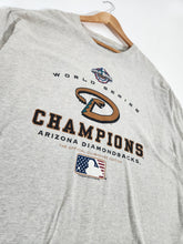 Vintage 2000s MLB World Series Arizona Diamondback 2001 Champs T-Shirt Sz. XL