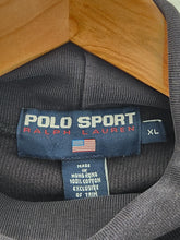 Vintage 2000's Polo Sport by Ralph Lauren Arctic Striped Turtle Neck Long Sleeve Shirt Sz. XL