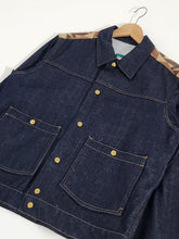 Tarboo Denim Jacket with Pendleton Fabric Sz. L