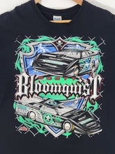 Vintage 2000's AOP NASCAR Scott Bloomquist T-Shirt Sz. XL