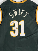 Vintage 1990's REEBOK Seattle Supersonics Swift #31 Jersey Sz. L