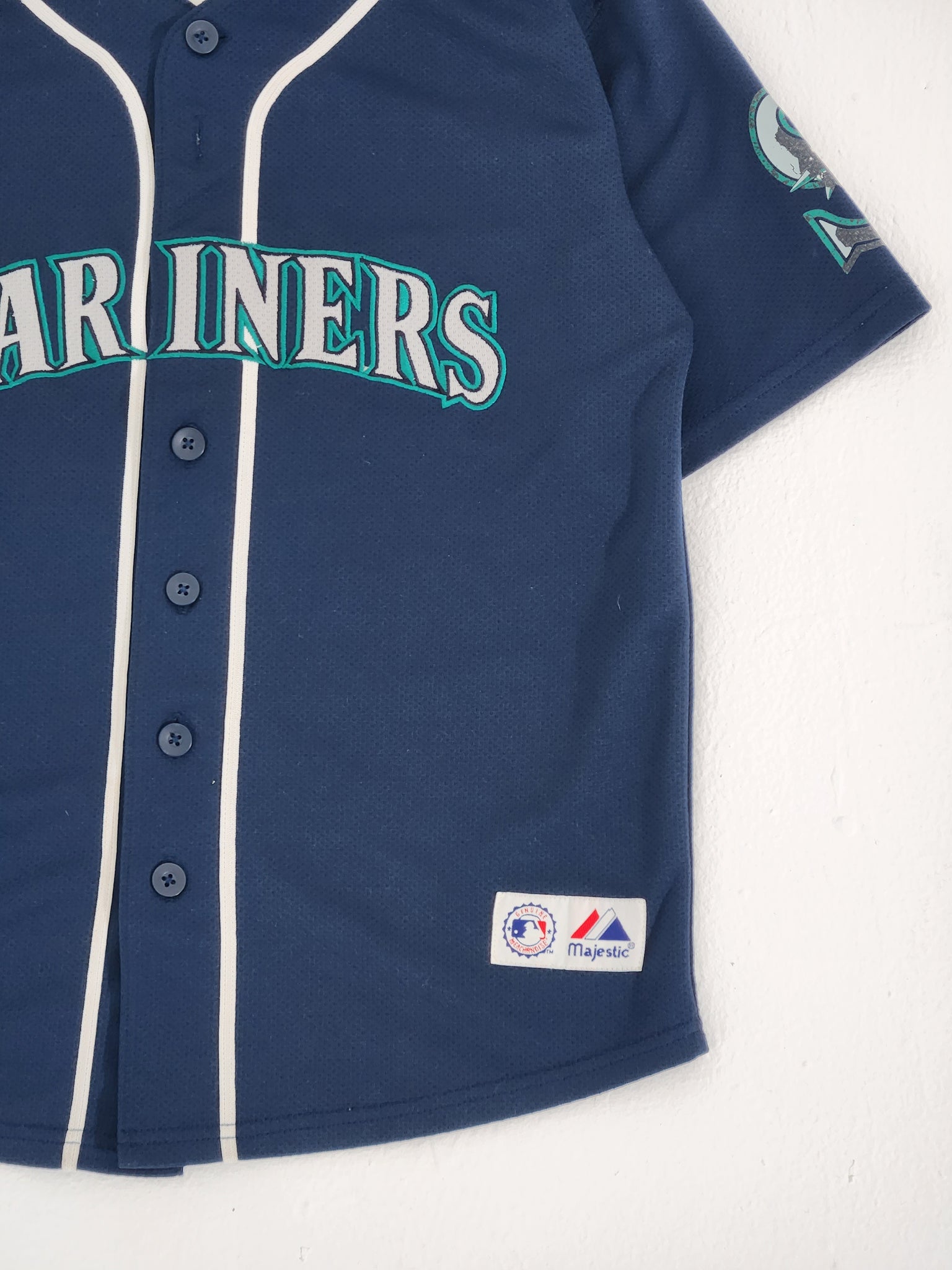 Vintage 2000's Era Embroidered MLB Seattle Mariners Ichiro 