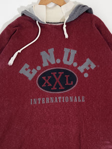 Vintage 1990's ENUF Internationale Hoodie Sz. 2XL