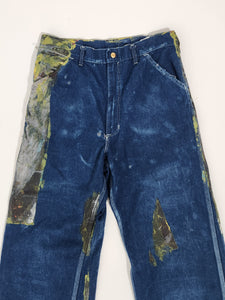 Vintage Carhartt Pants Custom Painted Sz. 34 x 36