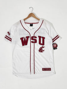 Vintage 2000s WSU Washington State University Baseball Jersey Sz. L