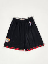Vintage 1990's Champion NBA Philadelphia 76ers Basketball Shorts Sz. XL