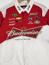 Budweiser NASCAR Racing Button Up Shirt Sz. XL
