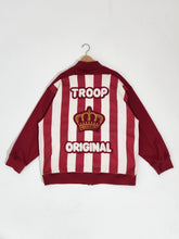 Vintage 2000's Troop Originals Red/White Striped Tracksuit Set Sz. 2XL