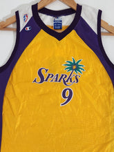 Vintage 2000s Champion WNBA LA Sparks Lisa Leslie Basketball Jersey Sz. XL