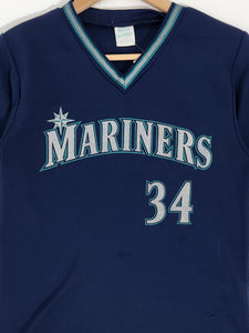 Vintage 2000s MLB Seattle Mariners Felix Hernandez Jersey Sz. Youth XL