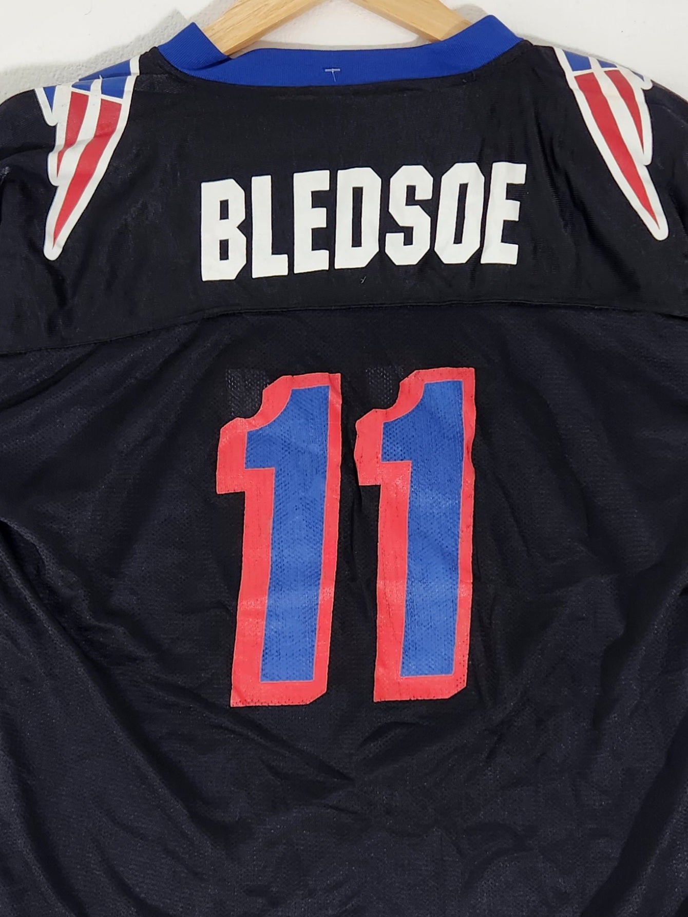 Vintage 2000s REEBOK Reversible Drew Bledsoe Patriots Jersey Sz. XL