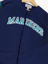 Vintage 2000s STARTER MLB Seattle Mariners Baseball Jersey Sz. Y-XL