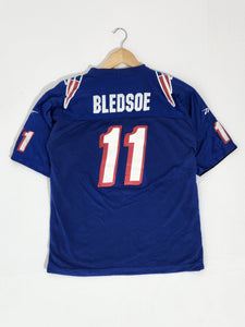 Vintage 2000s REEBOK Reversible Drew Bledsoe Patriots Jersey Sz. XL