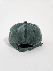 Custom Nike Center Swoosh Green Corduroy Buckle Hat