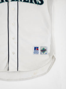 White Seattle Mariners Blank Jersey Sz. 44