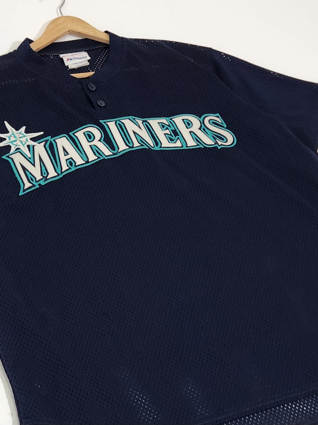 navy seattle mariners jersey