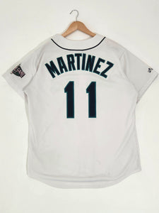 Seattle Mariners 2001 All Star Game Edgar Martinez #11 Jersey Sz. XL