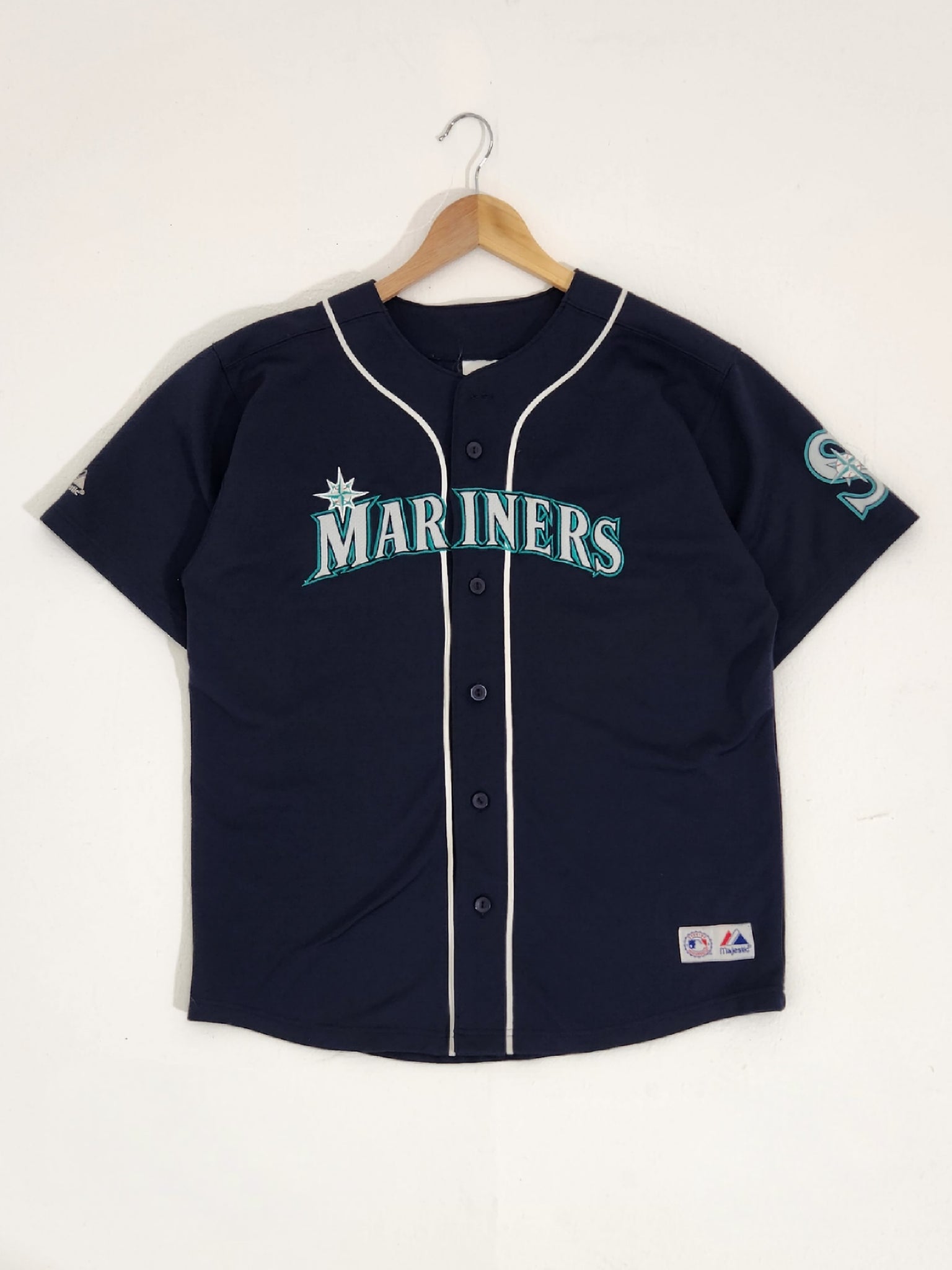 seattle mariners jersey button up