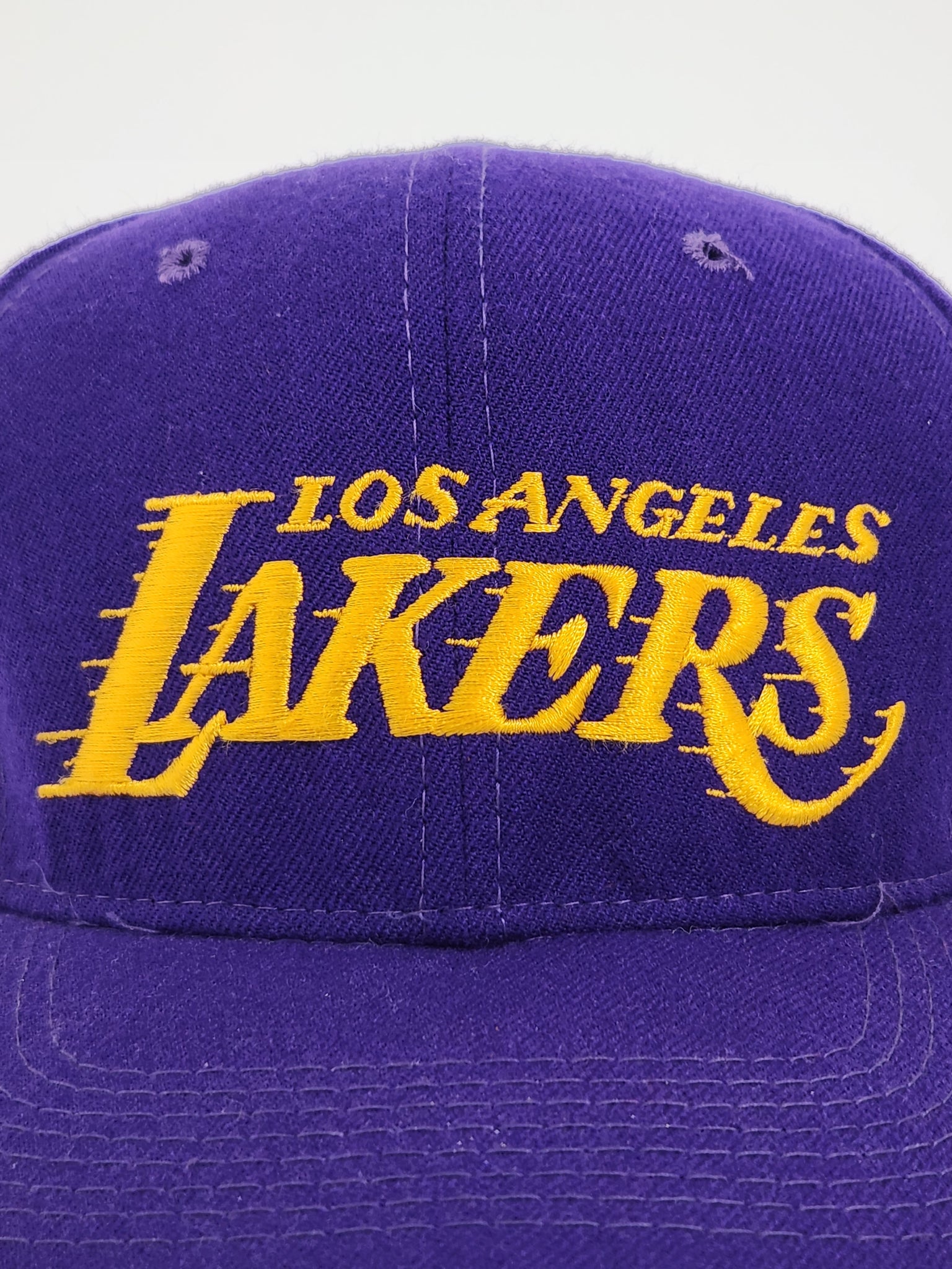 LA Lakers Hat (VTG) - Wool Script by Starter and 50 similar items