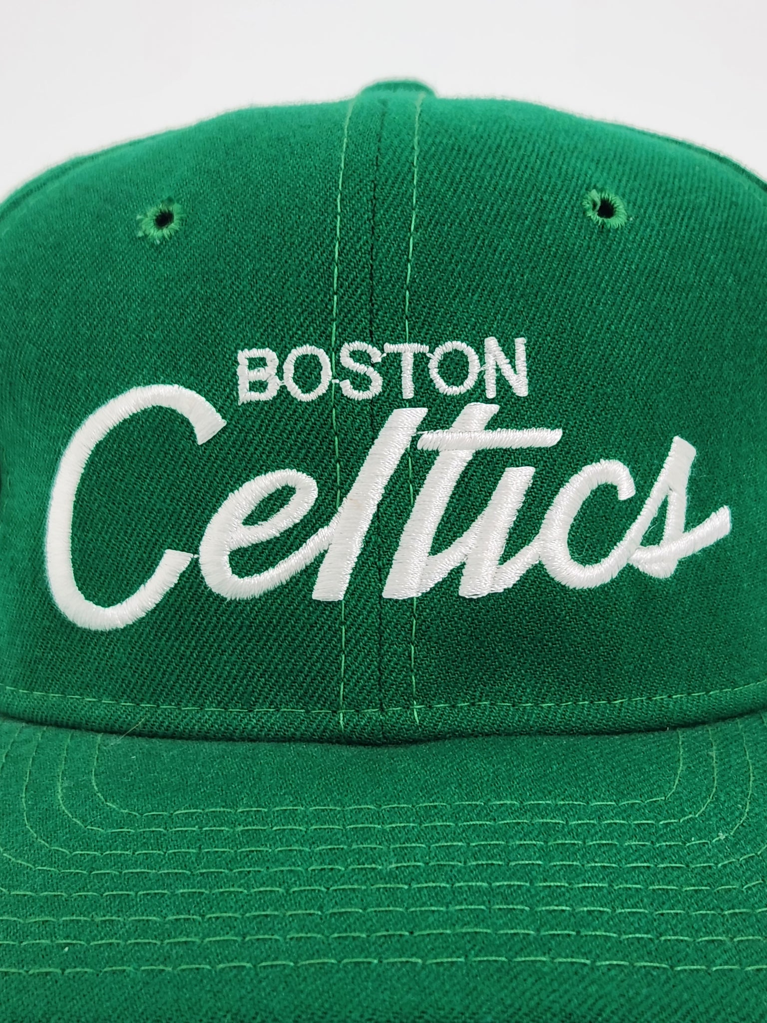 Vintage Celtics Basketball Script (Green) - Boston Celtics - T-Shirt