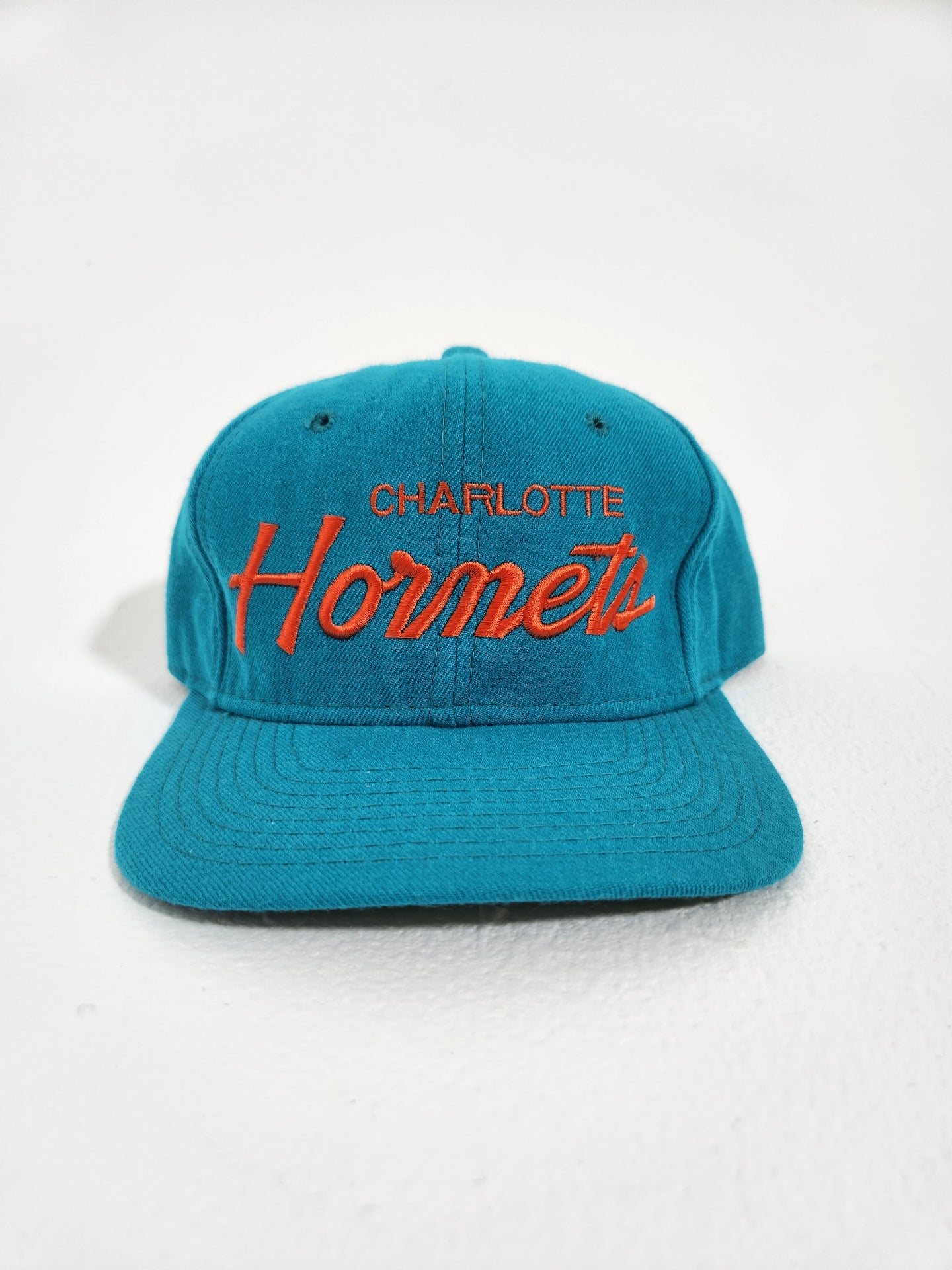 Vintage 1990s NBA Charlotte Hornets Script Sports Specialties Wool Sna