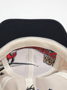 Vintage 1990s Chicago Bulls 1996 NBA Champions Logo Athletics Snapback Hat