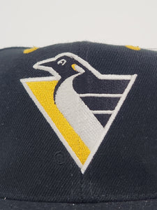 Vintage 1990s NHL Pittsburgh Penguins 1992 Stanley Cup Champions Snapback Hat