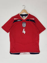 Vintage 2000's Umbro England Steven Gerrad #4 Soccer Jersey Sz. XL