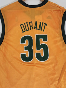Vintage 2000's NBA Seattle SuperSonics Durant #35 Basketball Jersey Sz. XL