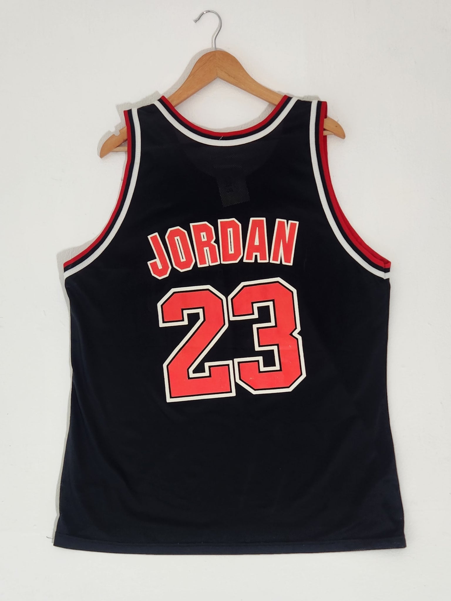 Size 48 VTG Champion Jordan Jersey Chicago Bulls 23 NBA 90s Made