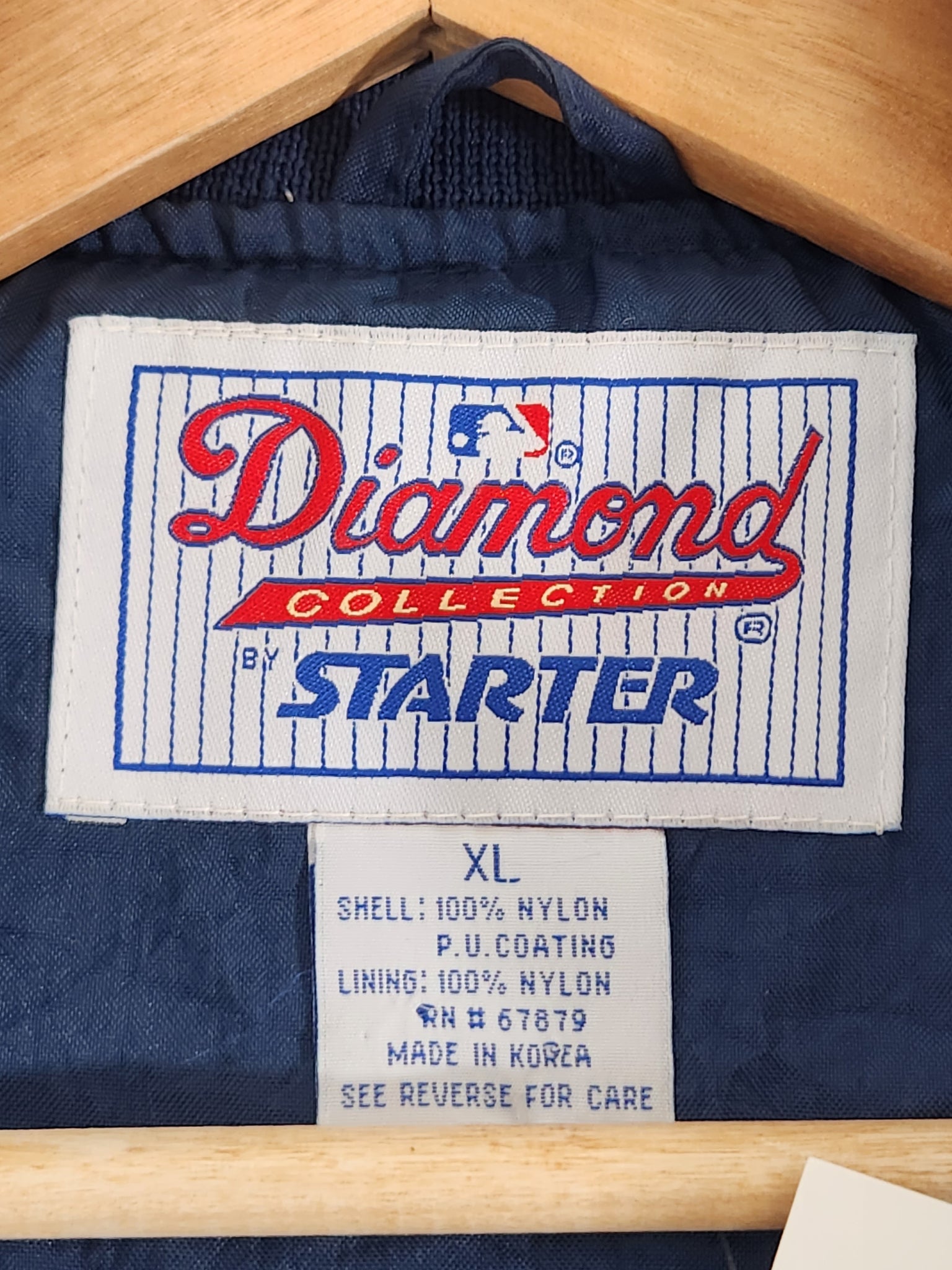 Vtg 90s Seattle Mariners Starter diamond collection jacket Coat USA Made XL