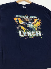 "Feed Me" Marshawn Lynch Graphic T-Shirt Sz. XL