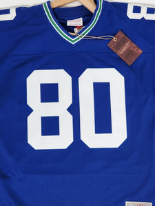 Steve Largent Seattle Seahawks Mitchell & Ness Blue Throwback NFL