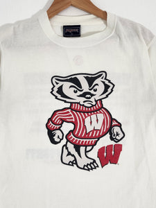 Vintage 1990's University of Wisconsin Badgers T-Shirt Sz. S