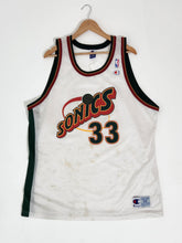 Vintage 1990's RARE Patrick Ewing Seattle SuperSonics Home Jersey Sz. XXL