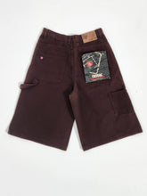 Vintage 1990s NWT Brown Cargo Jorts Sz. 30