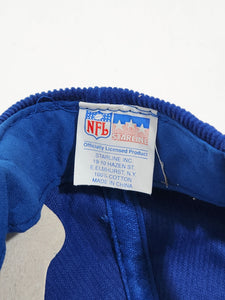 Vintage 1990's STARLINE Seattle Seahawks Blue Corduroy Snapback Hat