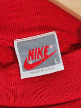 Vintage 1990s Puff Print Nike 23 Air Jordan Red Crewneck Sz. Youth L