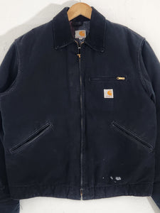 Vintage 1990s Black Carhartt Detriot Jacket Sz. M