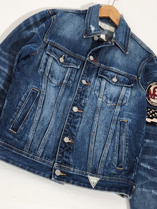 Embroidered Guess Jeans Denim Jacket Sz. S
