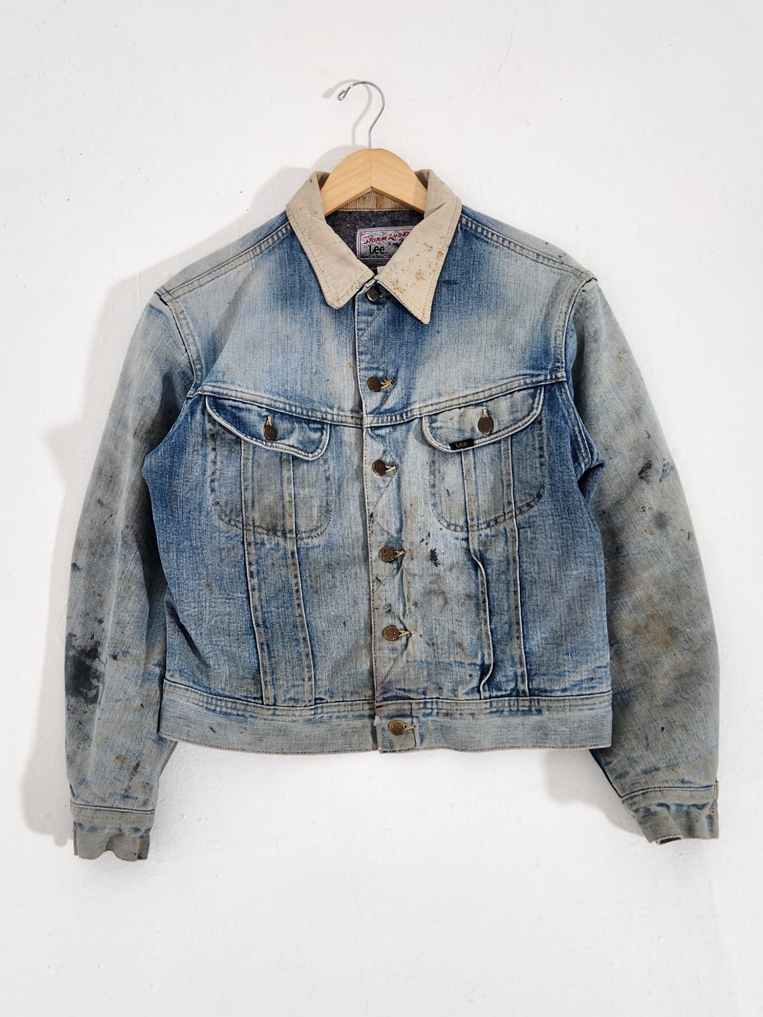 Vintage Lee Storm Rider Denim Jacket Sz. M